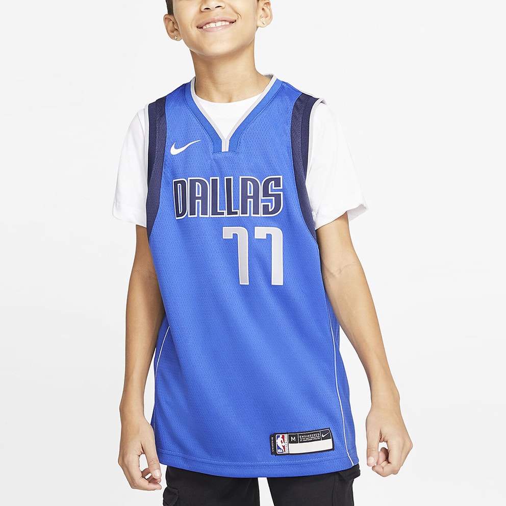 Nike NBA Swingman Mavericks Icon Edition Luka Doncic Kids' Basketball Jersey