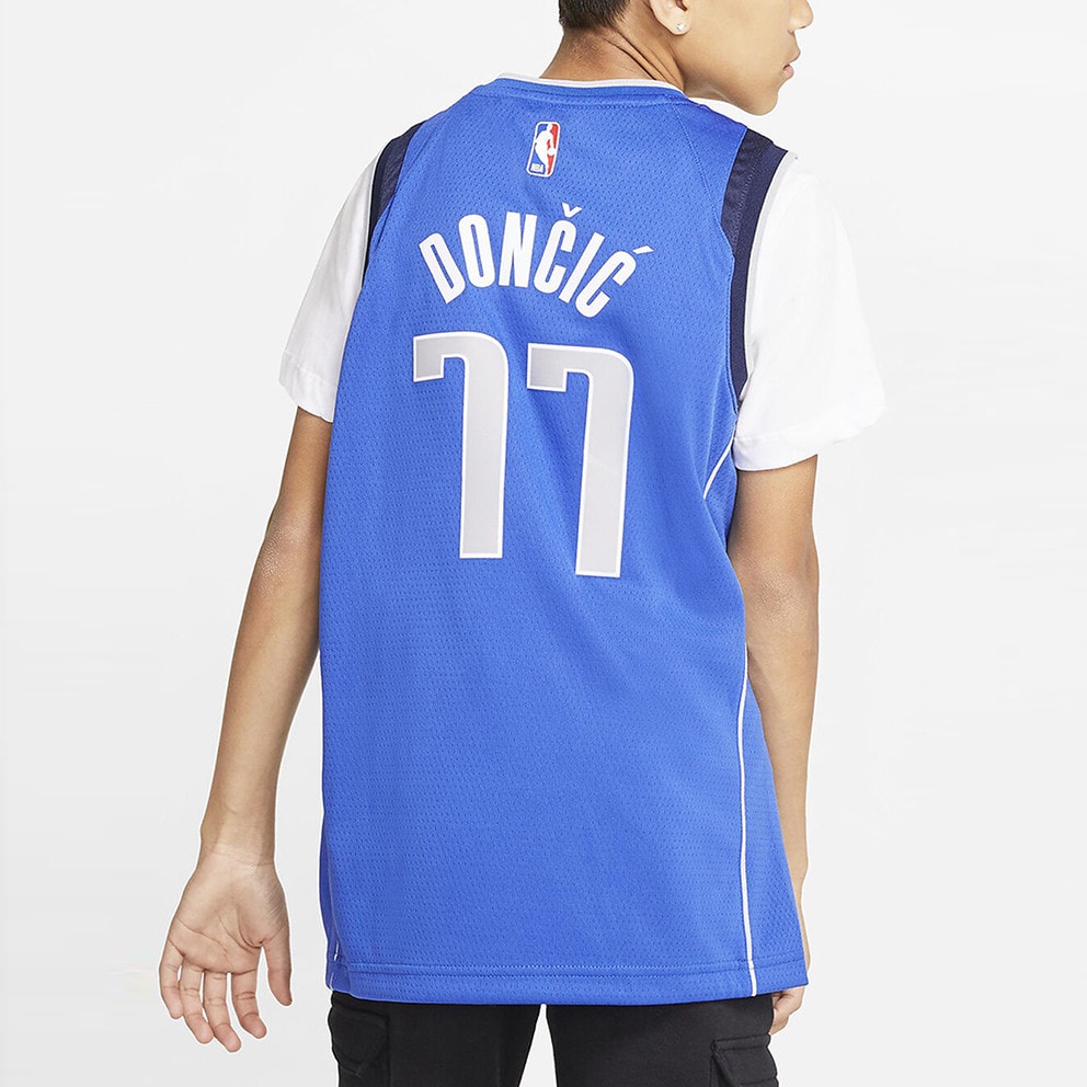 Nike NBA Swingman Mavericks Icon Edition Luka Doncic Kids' Basketball Jersey
