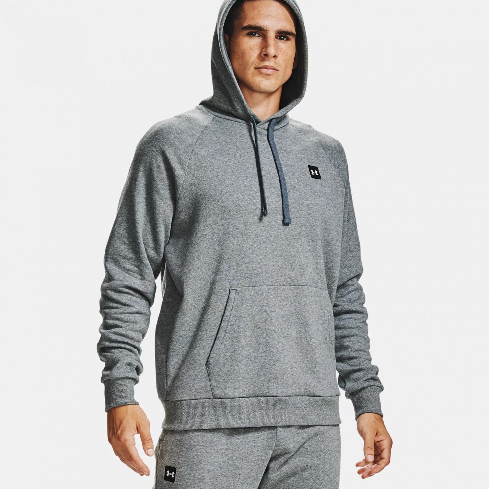 Under Armour Rival Fleece Ανδρική Μπλούζα με Κουκούλα