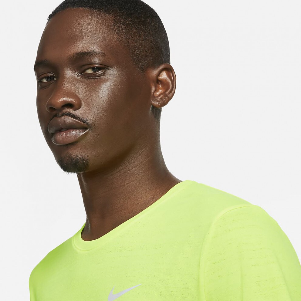 Nike Dri-FIT Miler Ανδρικό T-Shirt για Τρέξιμο