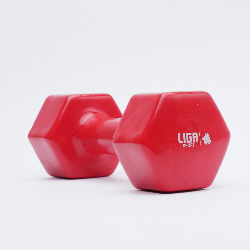 LIGASPORT Vinyl Dumbbell 6Kg