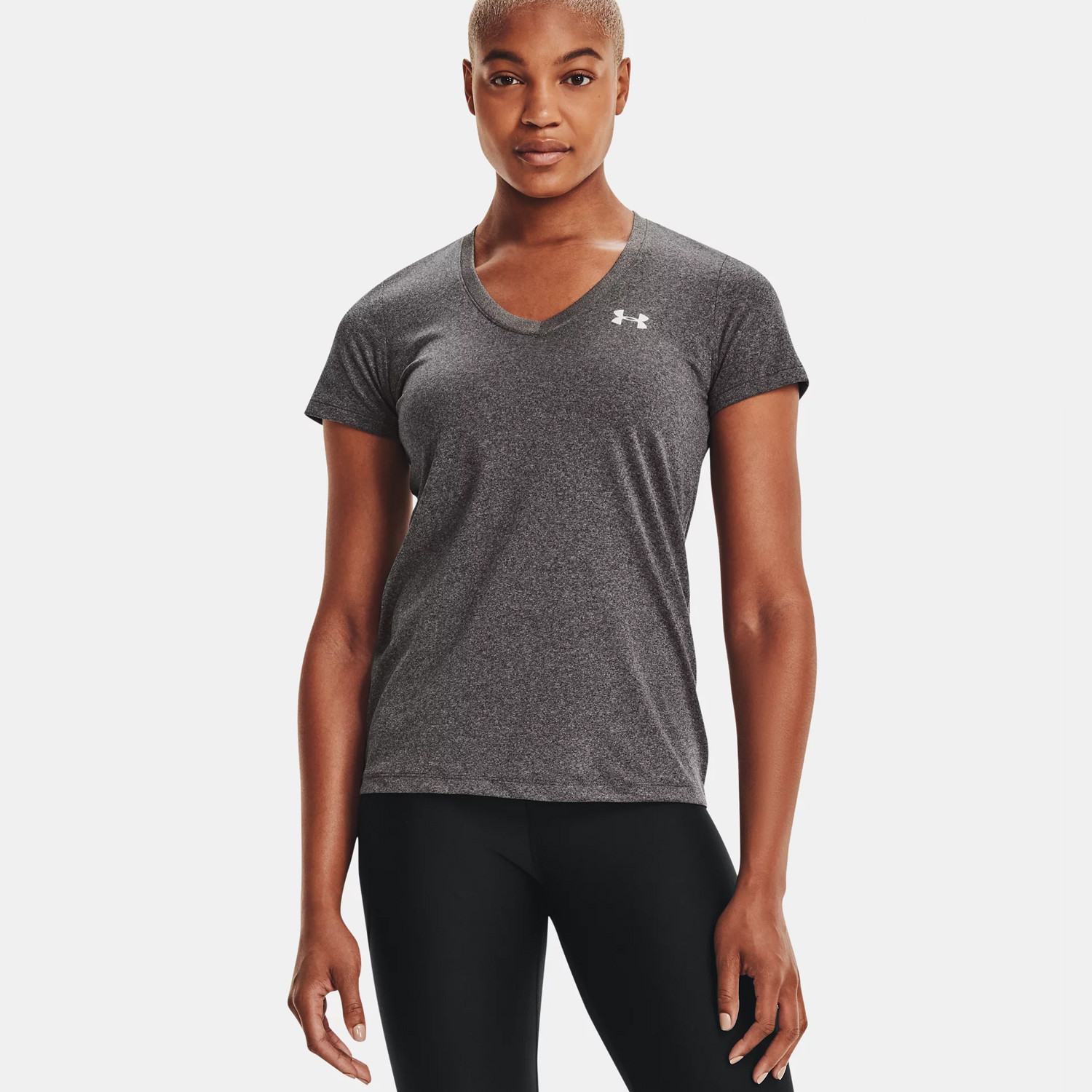  Under Armour UA Tech™ V-Neck Γυναικείο T-shirt (9000093570_56374) 2025