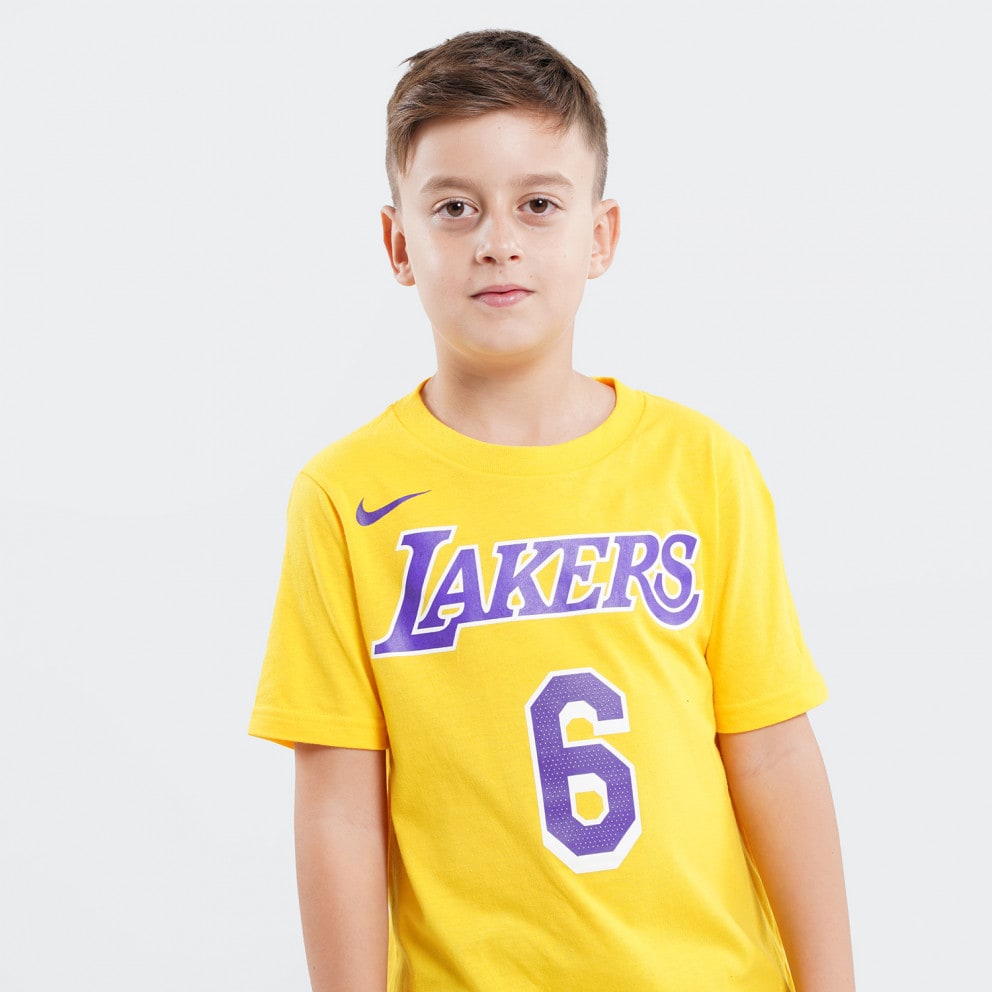 Nike NBA Los Angeles Lakers Lebron James Kids' T-Shirt