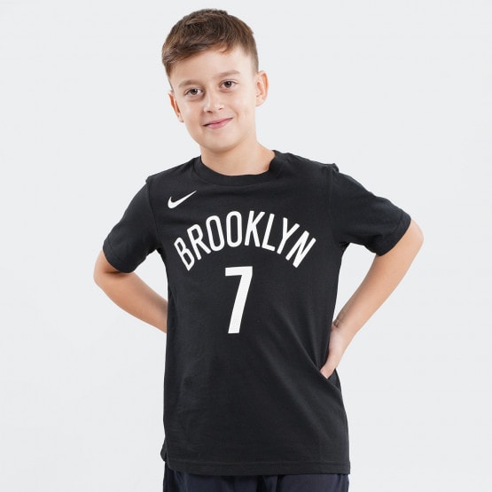 Men's Nike Kevin Durant Black Brooklyn Nets Name & Number T-Shirt