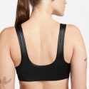 Nike Dri-FIT Swoosh Women's Medium-Support 1-Piece Pad Shine Sports Bra