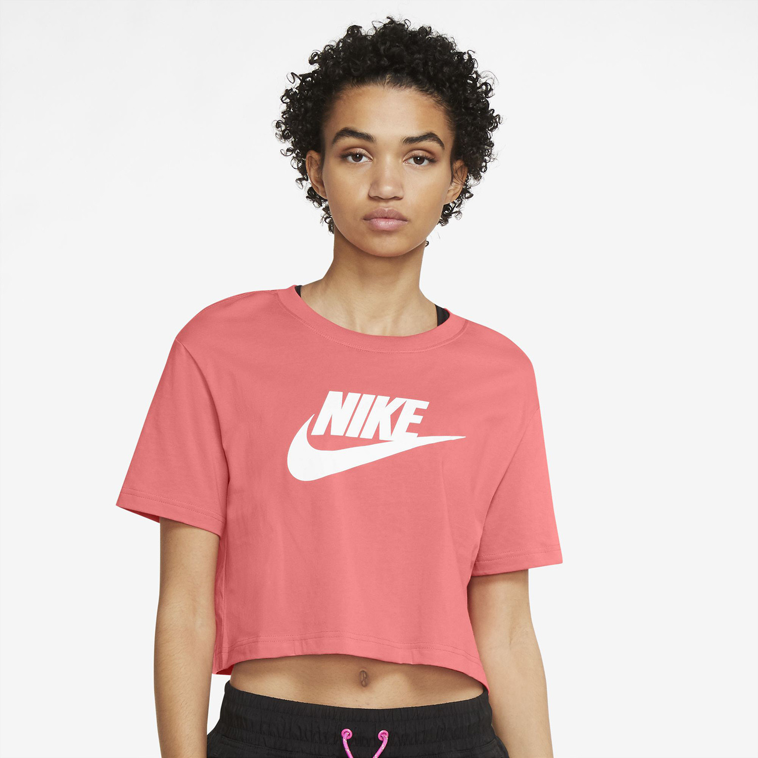 Nike Sportswear Essential Γυναικεία Crop Top Μπλούζα (9000080226_53564)