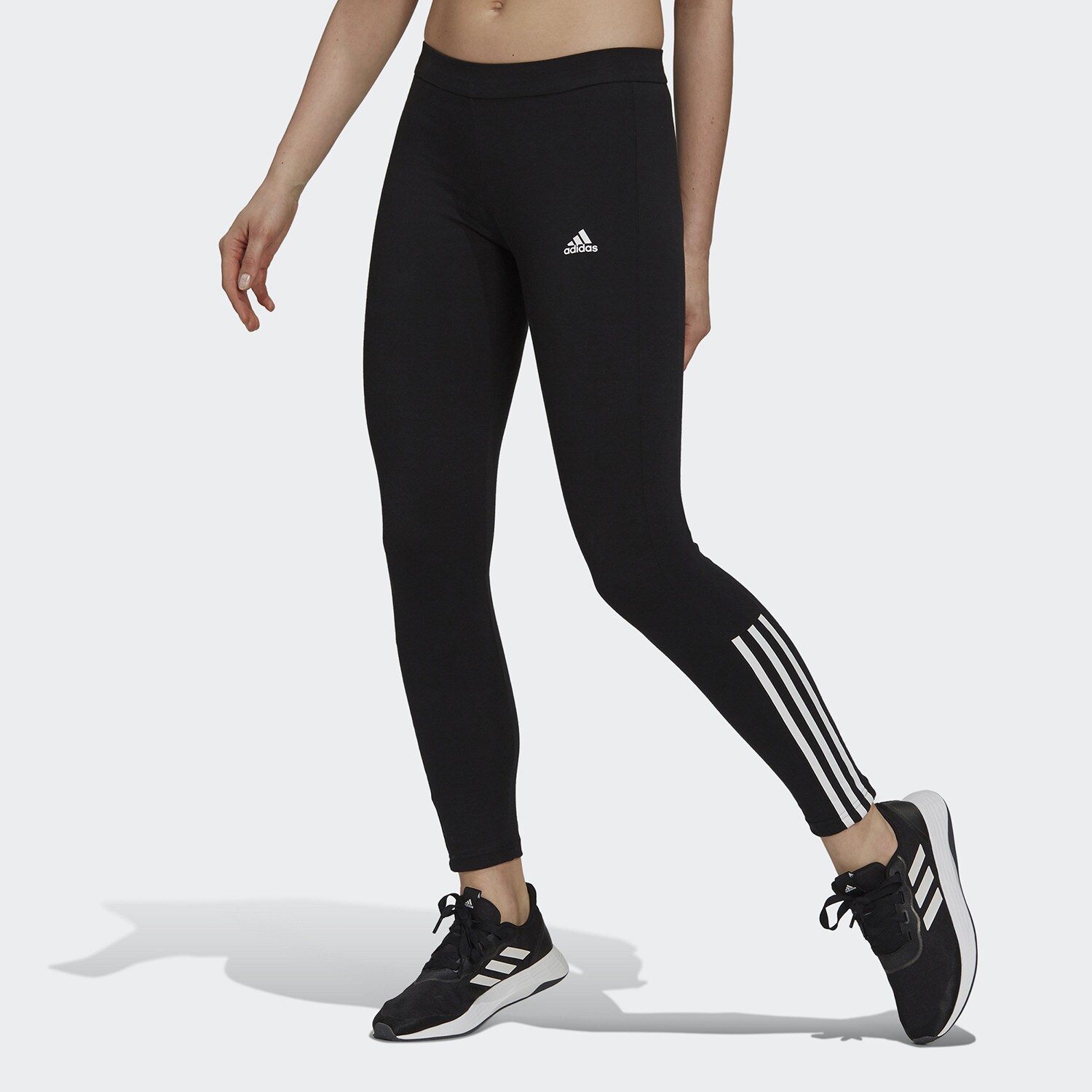 adidas Performance Essentials Fitted 3-Stripes Γυναικείο Κολάν (9000083016_1480)