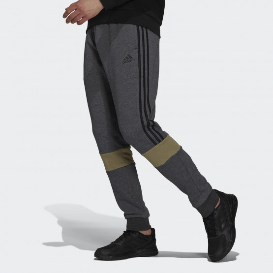 adidas Performance Essentials Fleece Colorblock Ανδρικό Παντελόνι Φόρμας