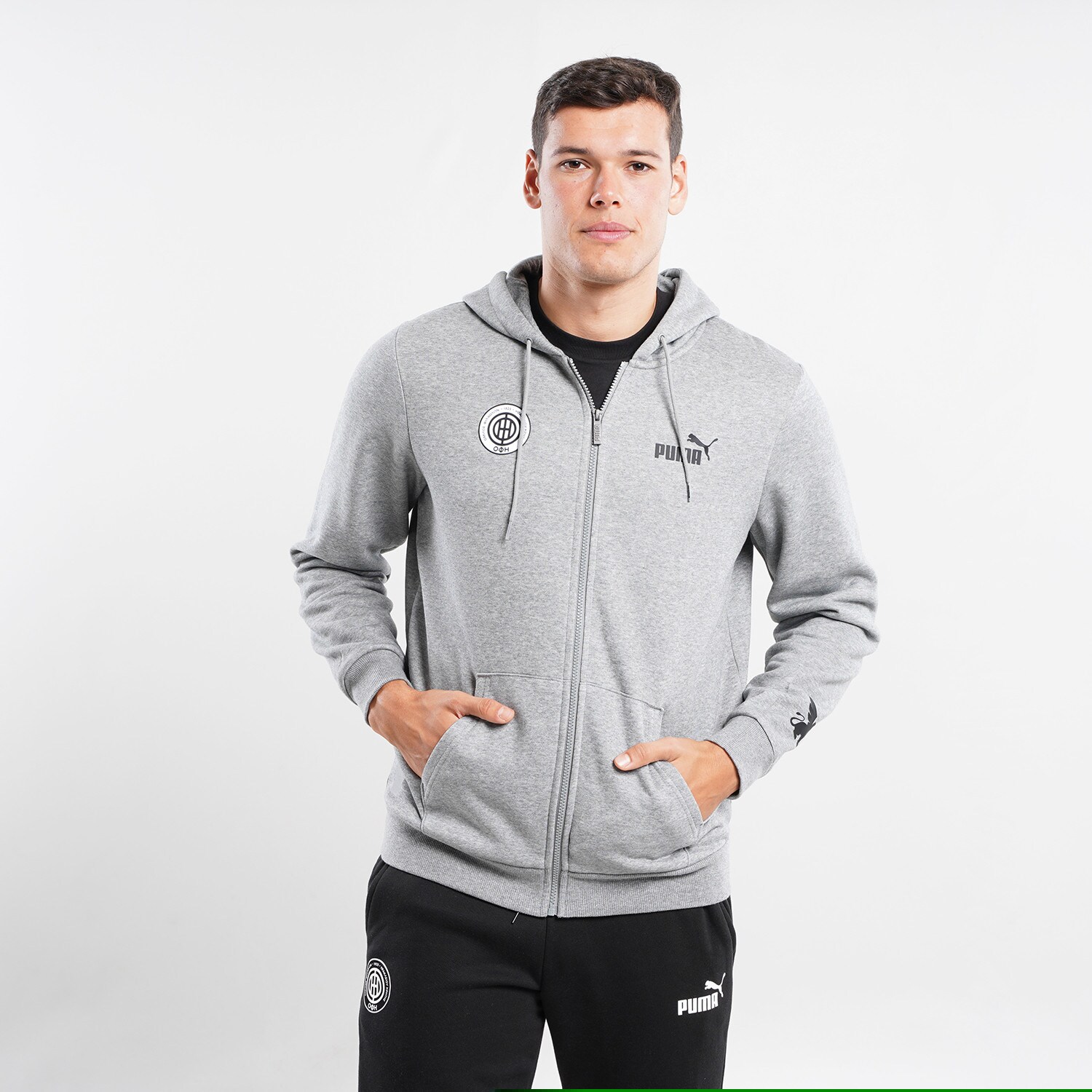 Puma x OFI Crete F.C Essentials Ανδρική Ζακέτα (9000089119_2747)