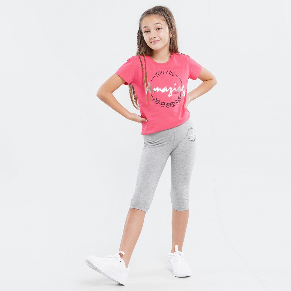 Target Τ-Shirt & Leggings Amazing Kids' Set