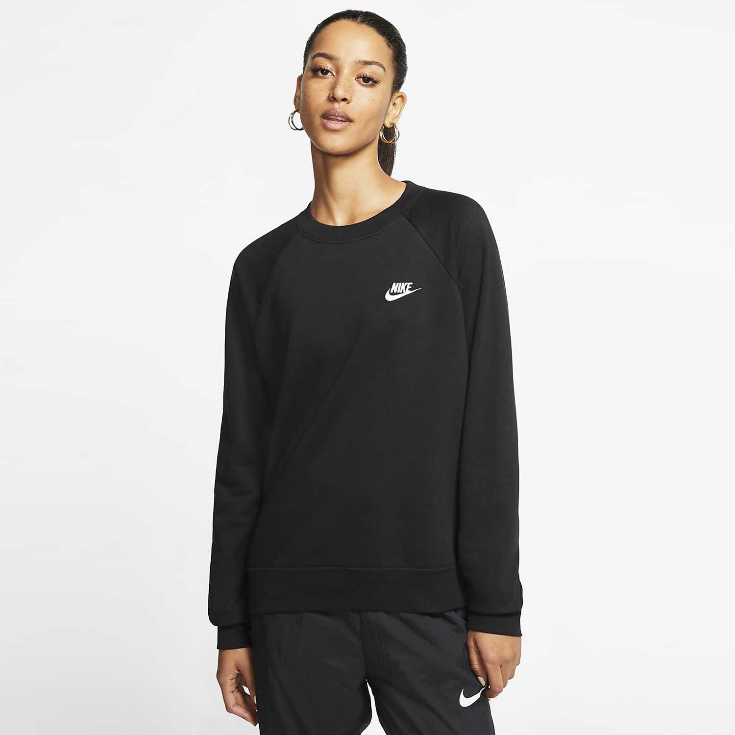 Nike Nike Sportswear Essentials Fleece Crew Γυναικείο Φούτερ (9000093647_1480)