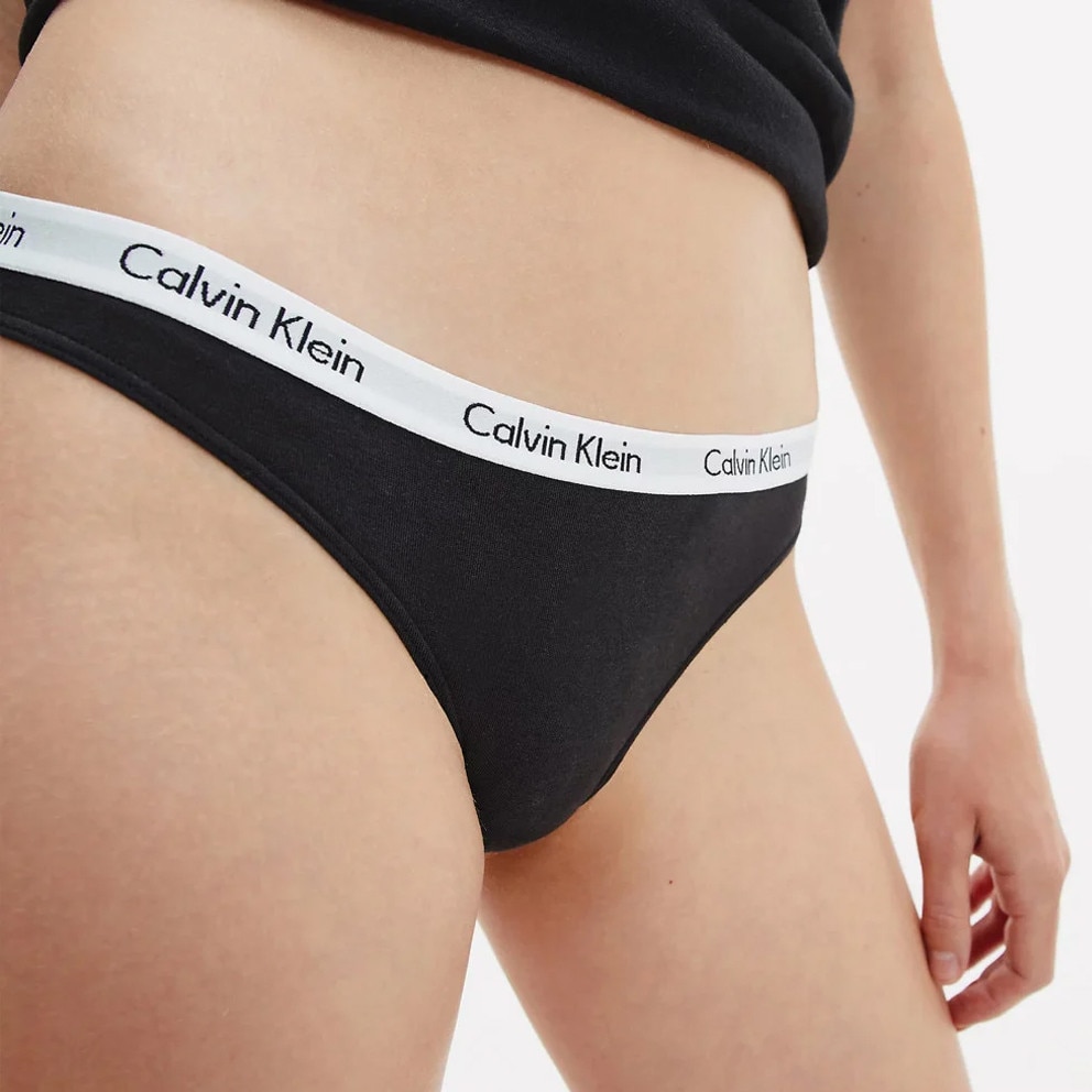 Calvin Klein Thong 3-Pack Γυναικείο Εσώρουχο