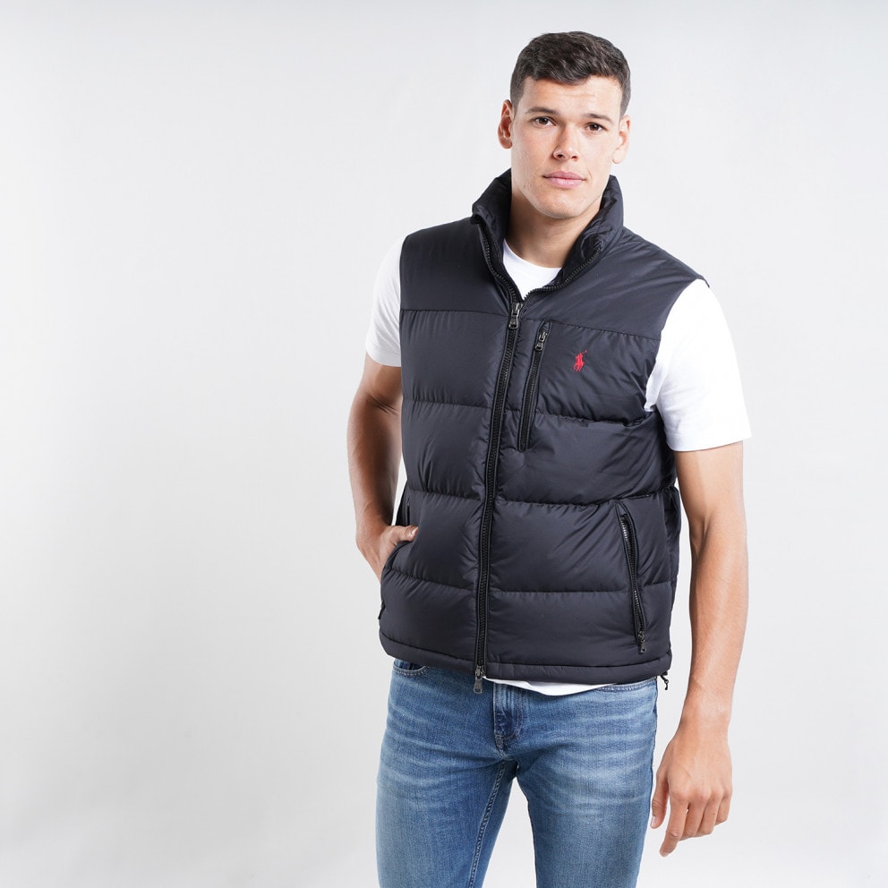 Polo Ralph Lauren Water Repellent Down Men s Vest Jacket Black