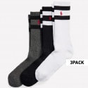 Polo Ralph Lauren Class Stripe Crew 3 Pack Ανδρικές Κάλτσες