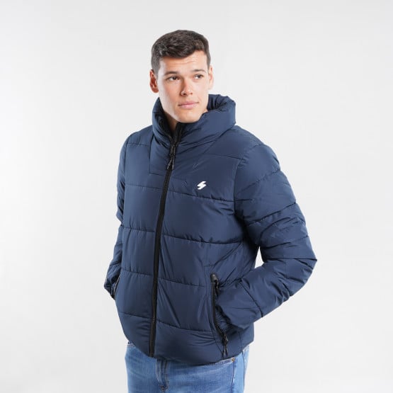 Superdry Non Hooded Sports Puffer Ανδρικό Μπουφάν