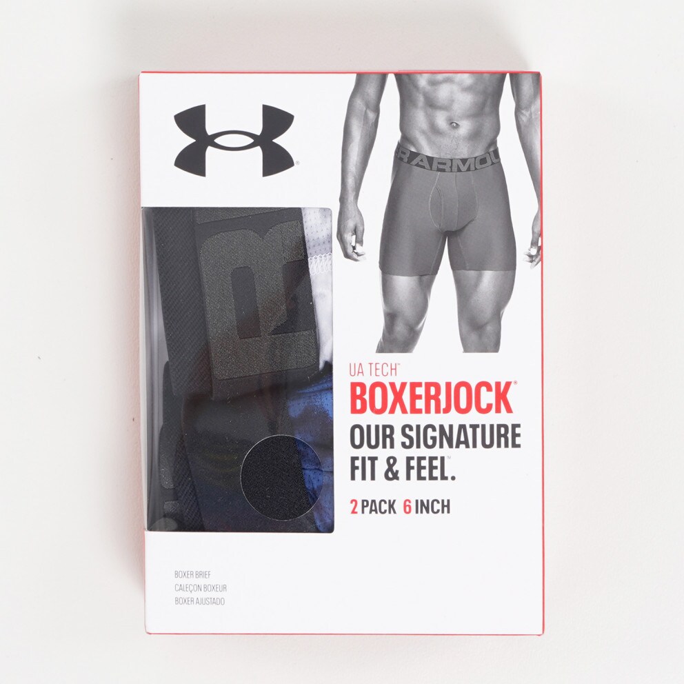 Under Armour Tech 6In Novelty 2 Pack Ανδρικά Μπόξερ