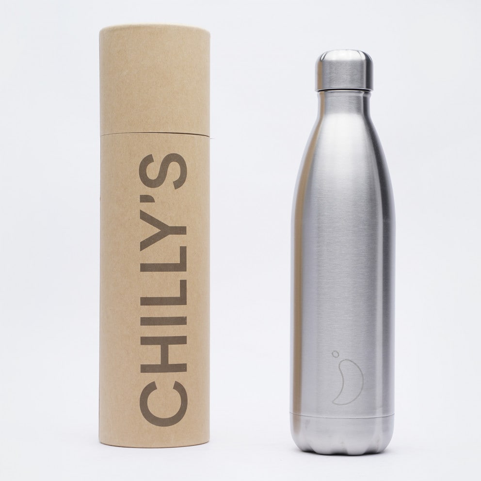 Chilly's Silver Original Μπουκάλι Θερμός 750ml