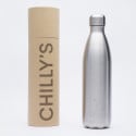 Chilly's Silver Original Μπουκάλι Θερμός 750ml