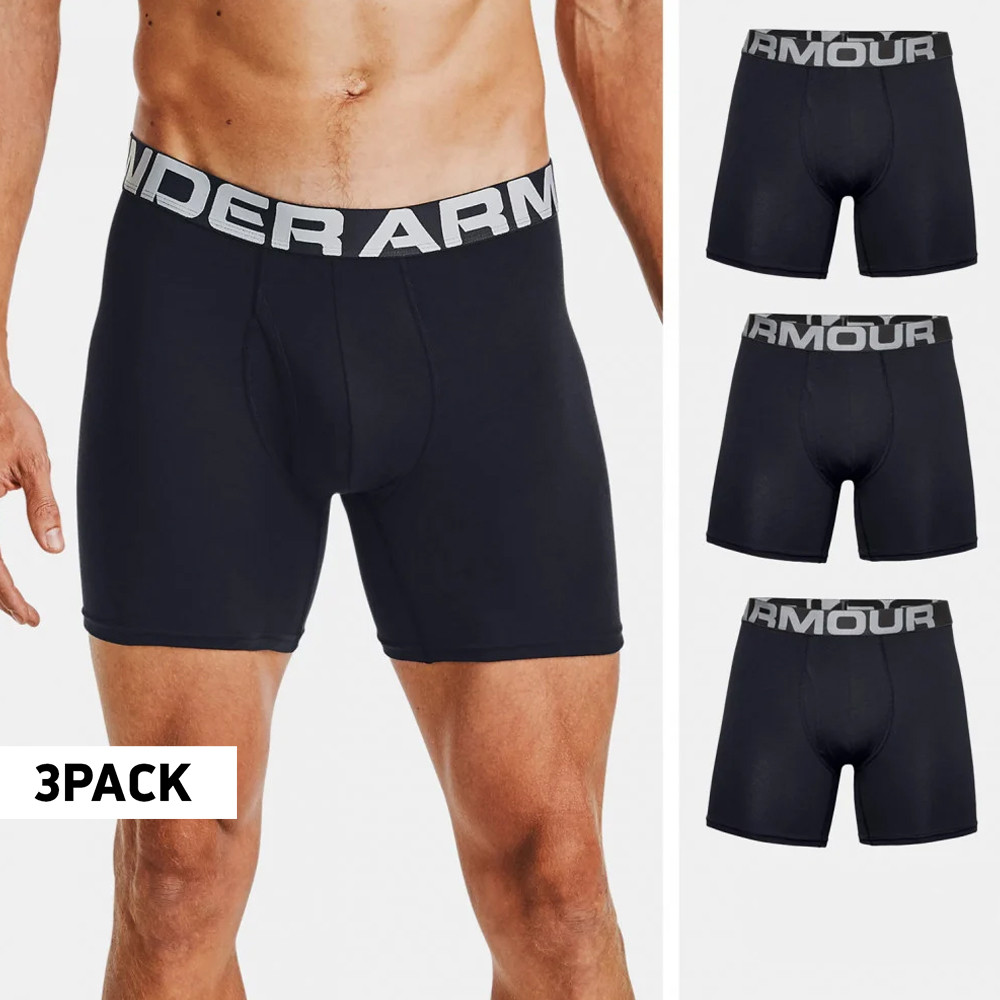 Under Armour Charged Cotton 6In 3-Pack Ανδρικά Μπόξερ (9000070845_50743)