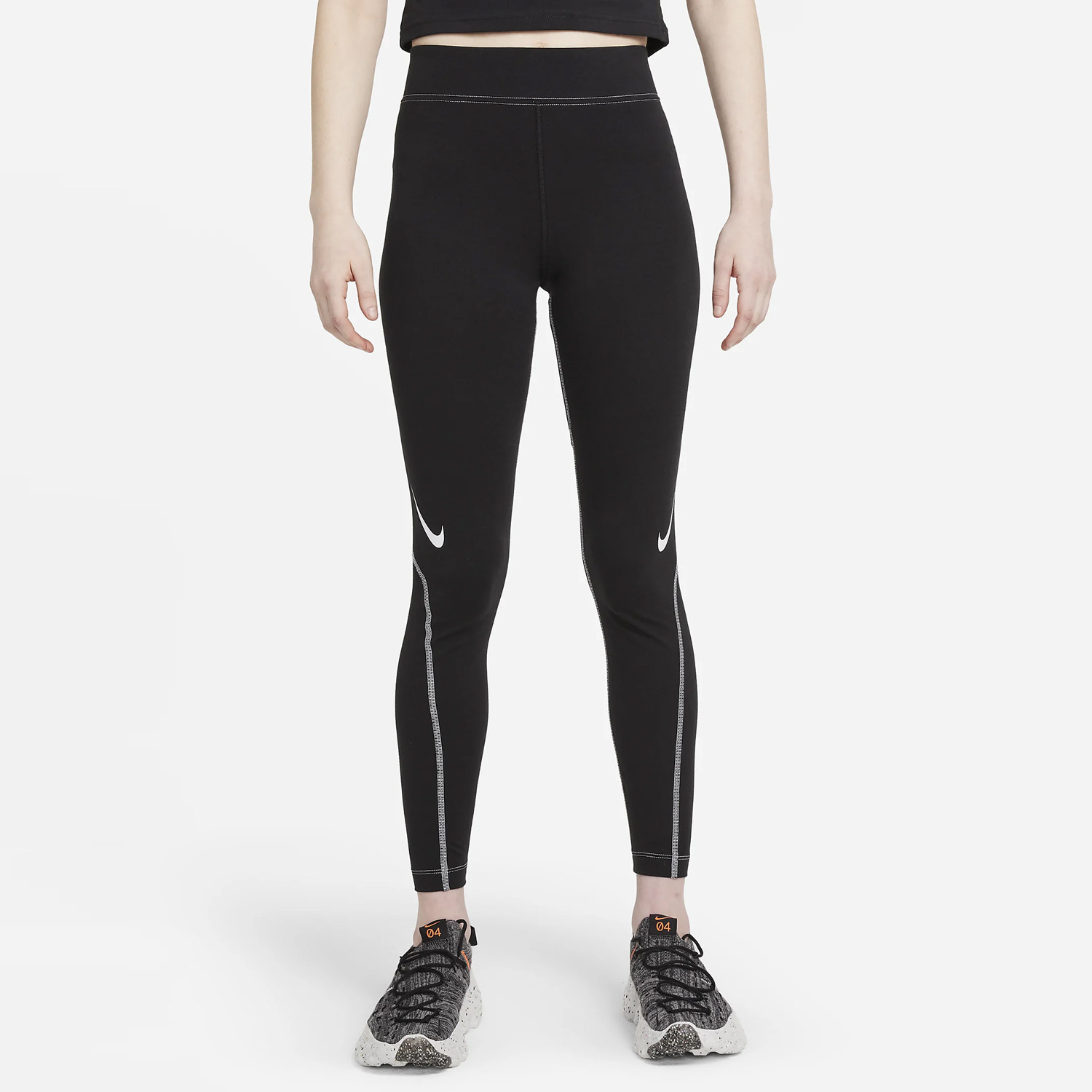 Nike Sportswear Swoosh Γυναικείο Κολάν (9000081536_8509)