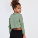 BodyTalk Cropped Kid's Blouse With Long Sleeves