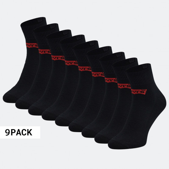 Levi's Mid Cut Batwing Logo 9-Pack Unisex Κάλτσες