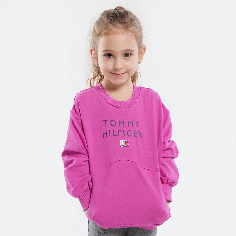 Tommy Jeans Pleated Παιδική Μπλούζα Φούτερ