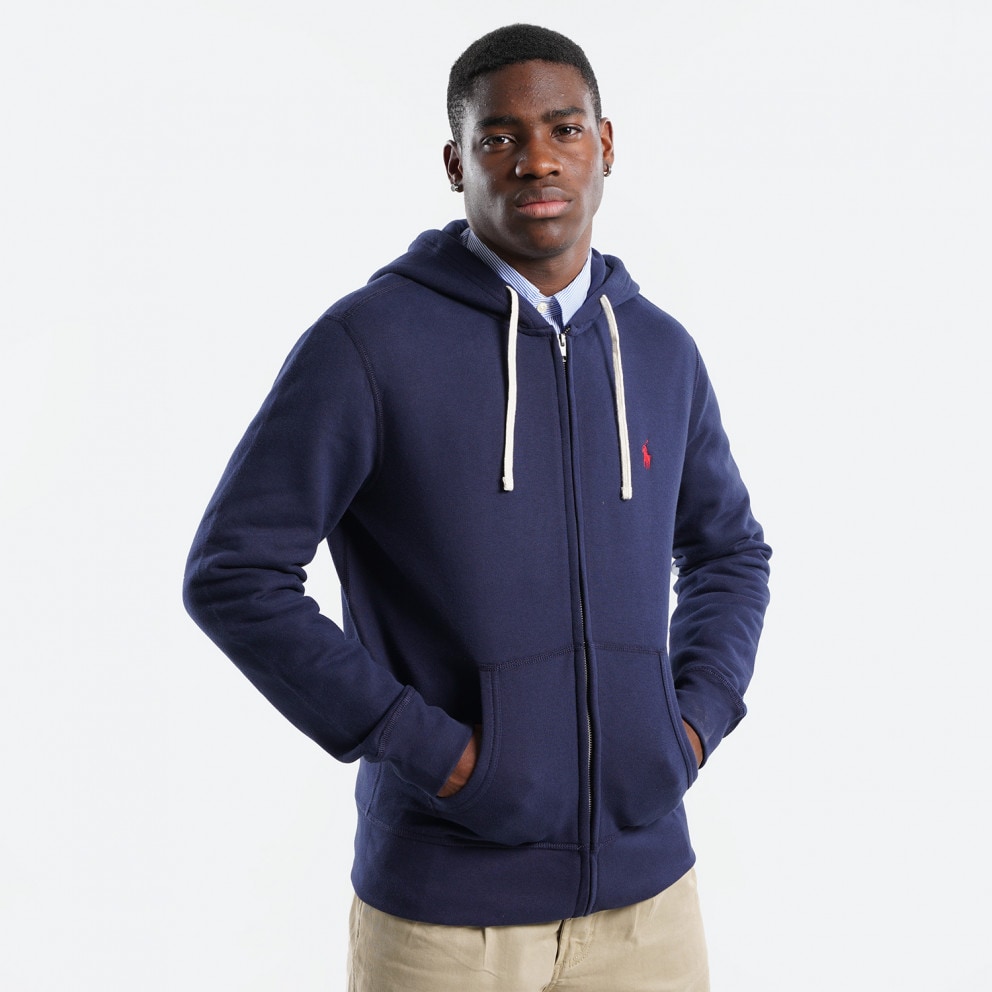 Polo Ralph Lauren Cotton-Blend Hoodie Blue 710813297-004