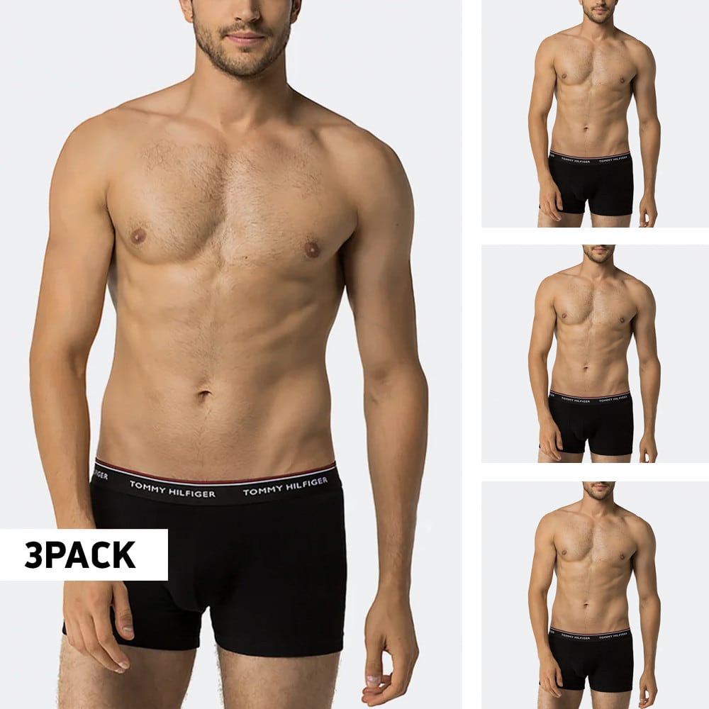 Tommy Hilfiger Boxer Shorts 3-Pack Trunk Black 1U87903842-990