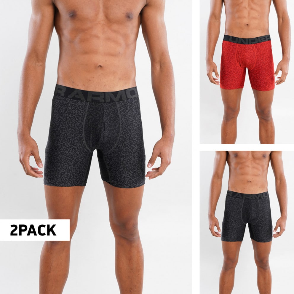 Under Armour Tech 6In Novelty 2 Pack Ανδρικά Μπόξερ