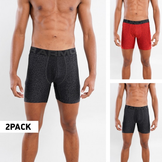 Under Armour Tech 6In Novelty 2 Pack Ανδρικά Μπόξερ