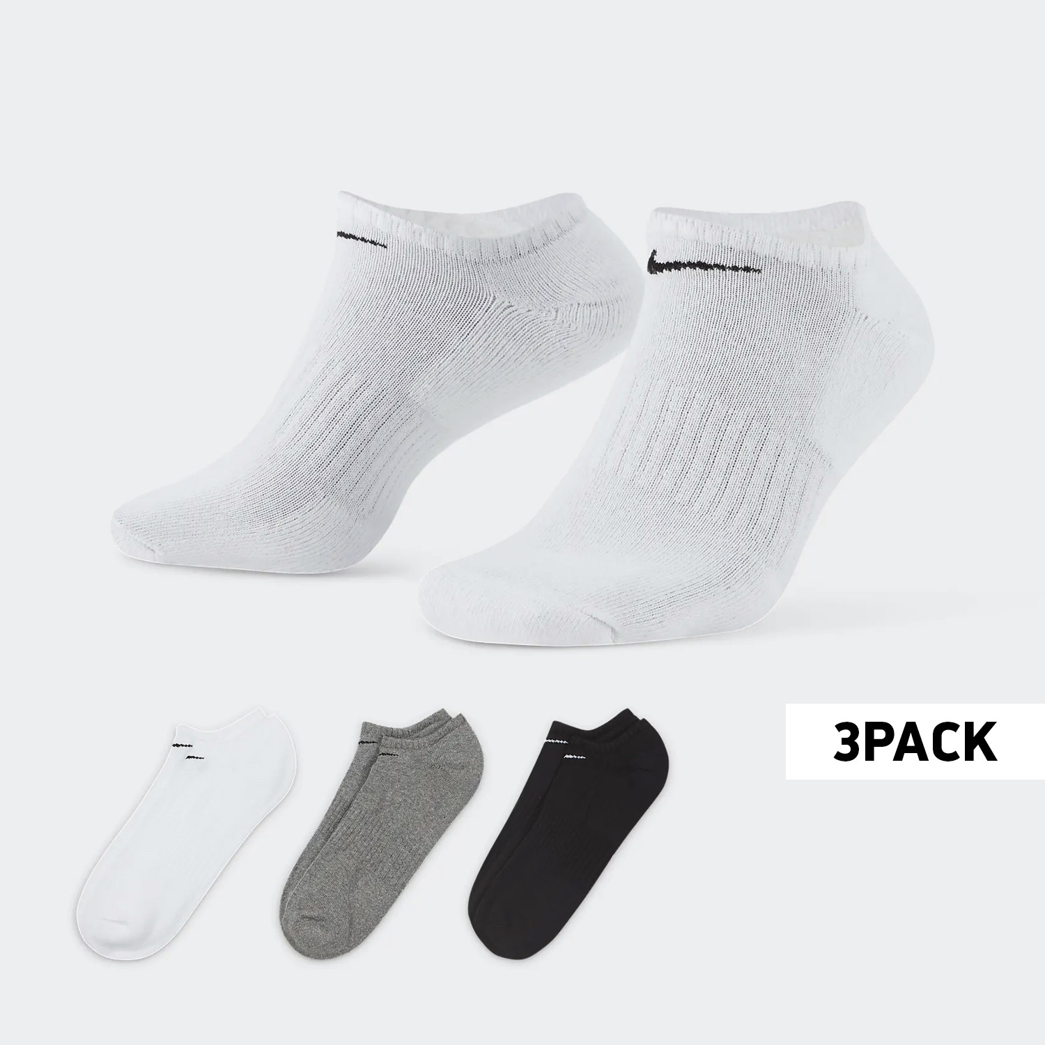 Nike Everyday Cushioned 3-Pack Unisex Κάλτσες (9000100323_20432)