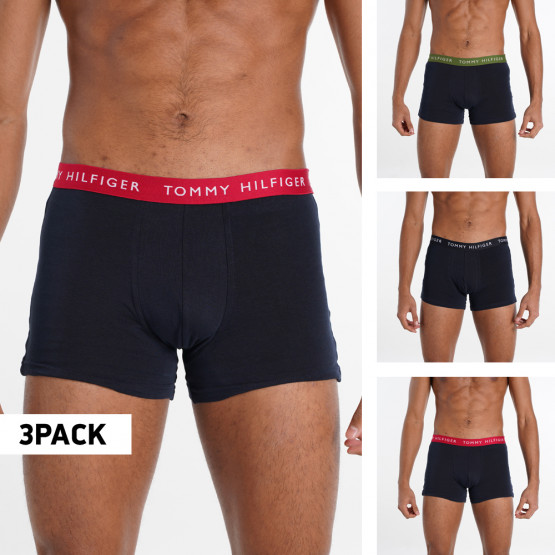 Tommy Jeans Trunk 3Pack Ανδρικά Μποξεράκια