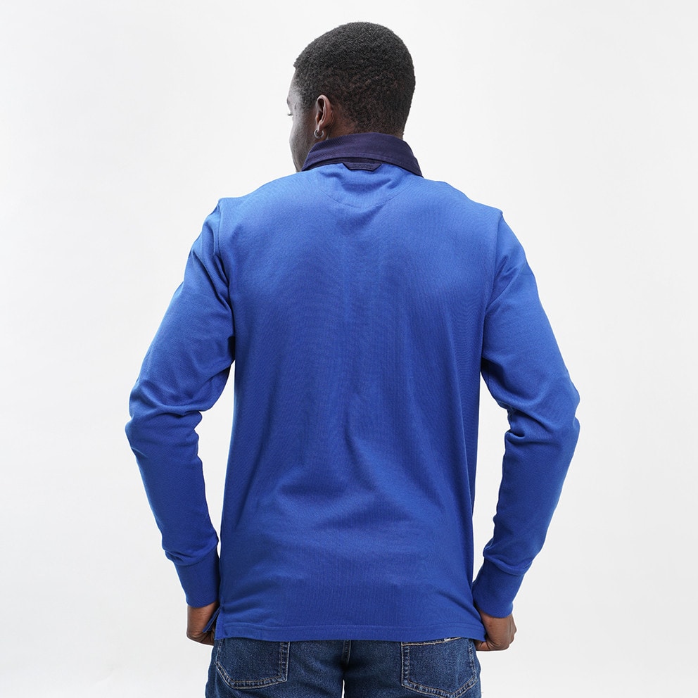 Gant Original Heavy Rugger Ανδρική Μπλούζα Με Μακρύ Μανίκι