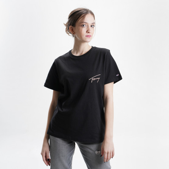 Tommy Jeans Relaxed Tommy Signature Γυναικείο T-shirt