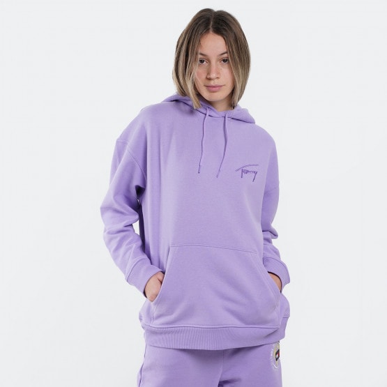 Tommy Credit Jeans Oversized Tommy Credit Signature Women s Hoodie