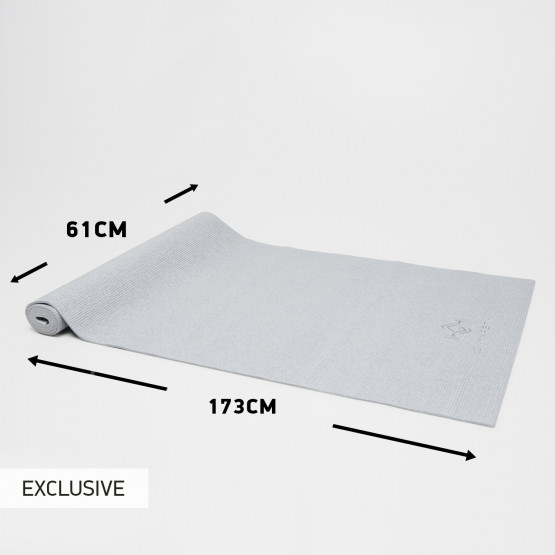GYMNASTIK PVC Yoga Mat 173 x 61 x 0.4 cm