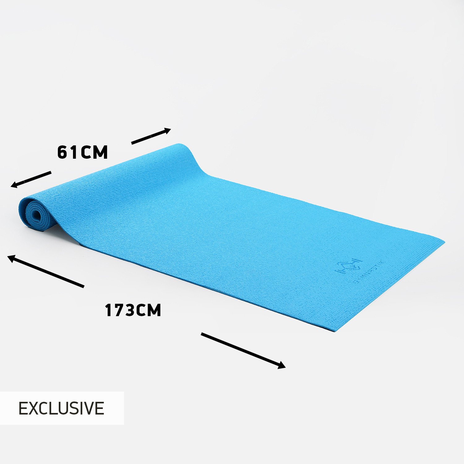 GYMNASTIK PVC Στρώμα Yoga 173 x 61 x 0,6 cm (9000091586_3024)