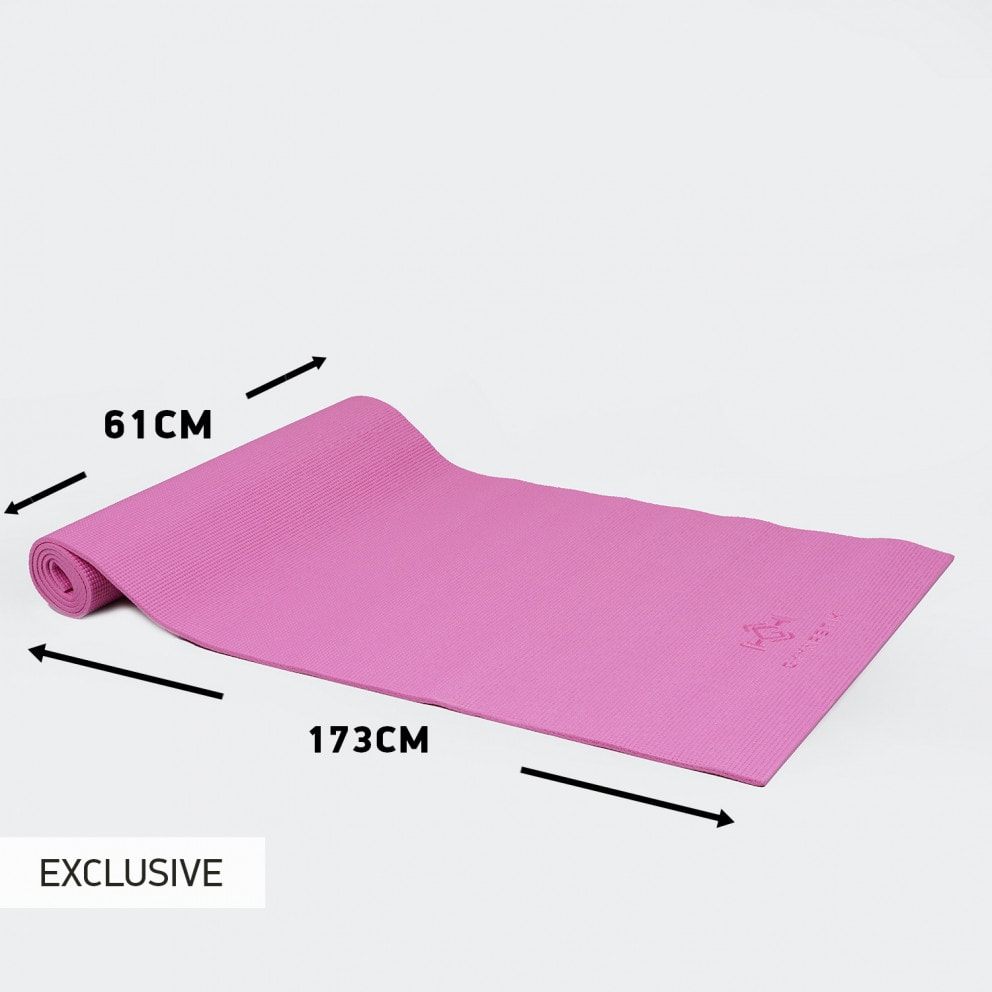 GYMNASTIK PVC Yoga Mat 173 x 61 x 0.4 cm