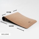 GYMNASTIK Yoga Cork Mat 183 x 61 x 0.4 cm