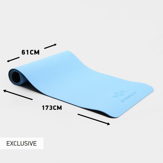 GYMNASTIK Double Color Yoga - Pilates Mat 173 x 61 x 0.6 cm