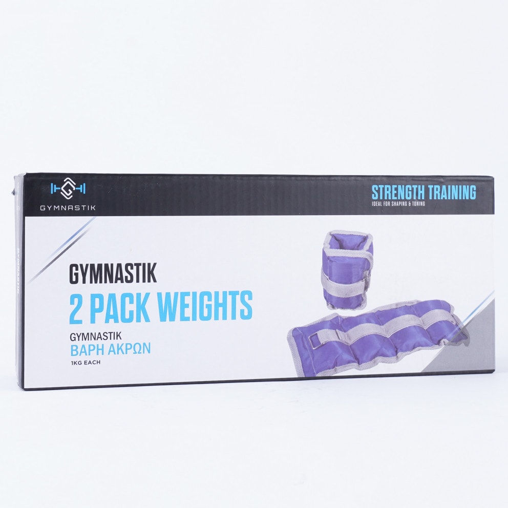 GYMNASTIK Ankle Weights 2 x 1kg