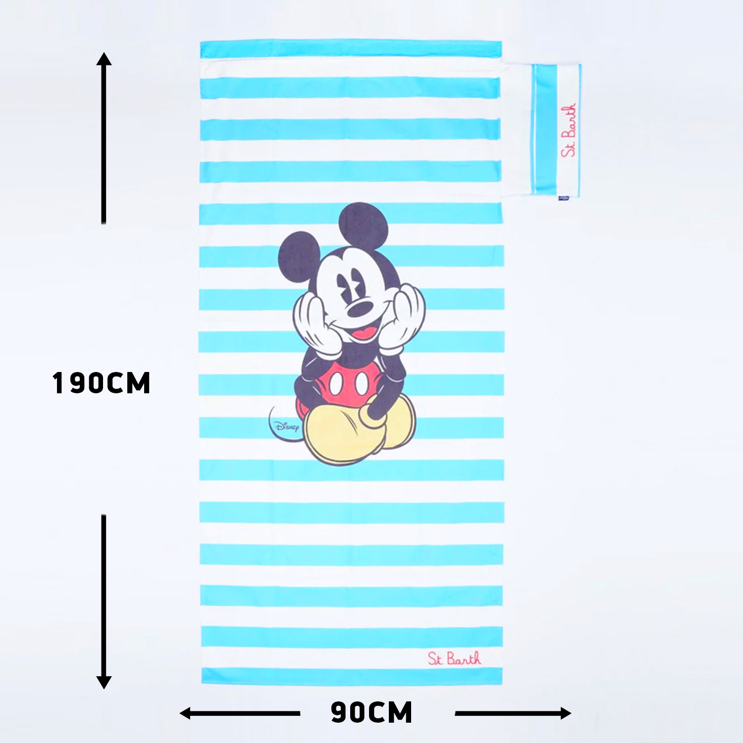 MC2 x Disney Mickey Stripes Aidan Πετσέτα 190 x 90 cm (9000079521_53115)