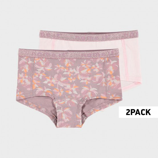 Name it Nkfhipster 2-Pack Elderberry Flower Girls' Underwear