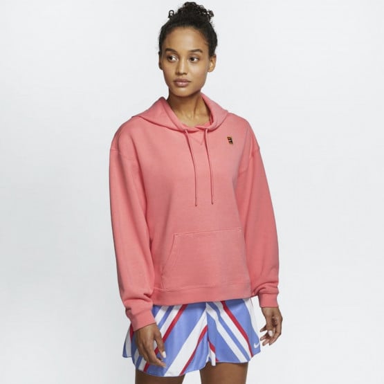 Nike Court Heritage Γυναικεία Μπλούζα με Κουκούλα
