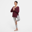 Nike Yoga Statement Cover Up Women's Blouse with Long Sleeves