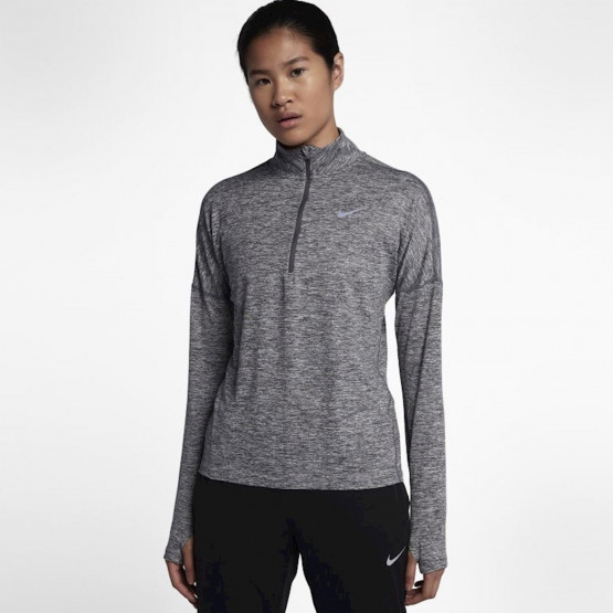 Nike Element Dry-FIT Γυναικεία Μπλούζα με Μακρύ Μανίκι για Τρέξιμο