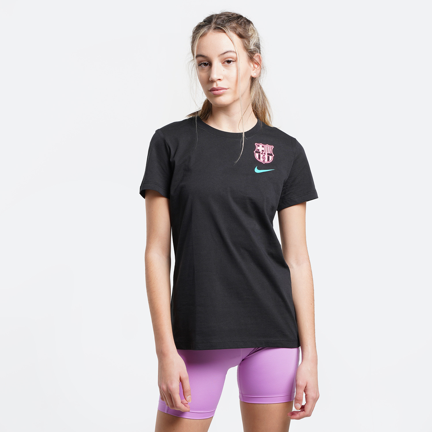 Nike FC Barcelona Dry Tee Evergreen Crest Γυναικείο T-shirt (9000102077_58721)