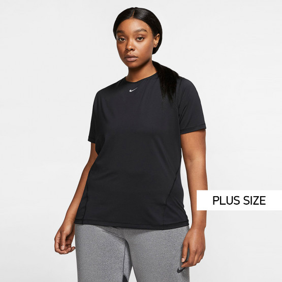 Nike Pro Mesh Plus Size Γυναικείο T-Shirt