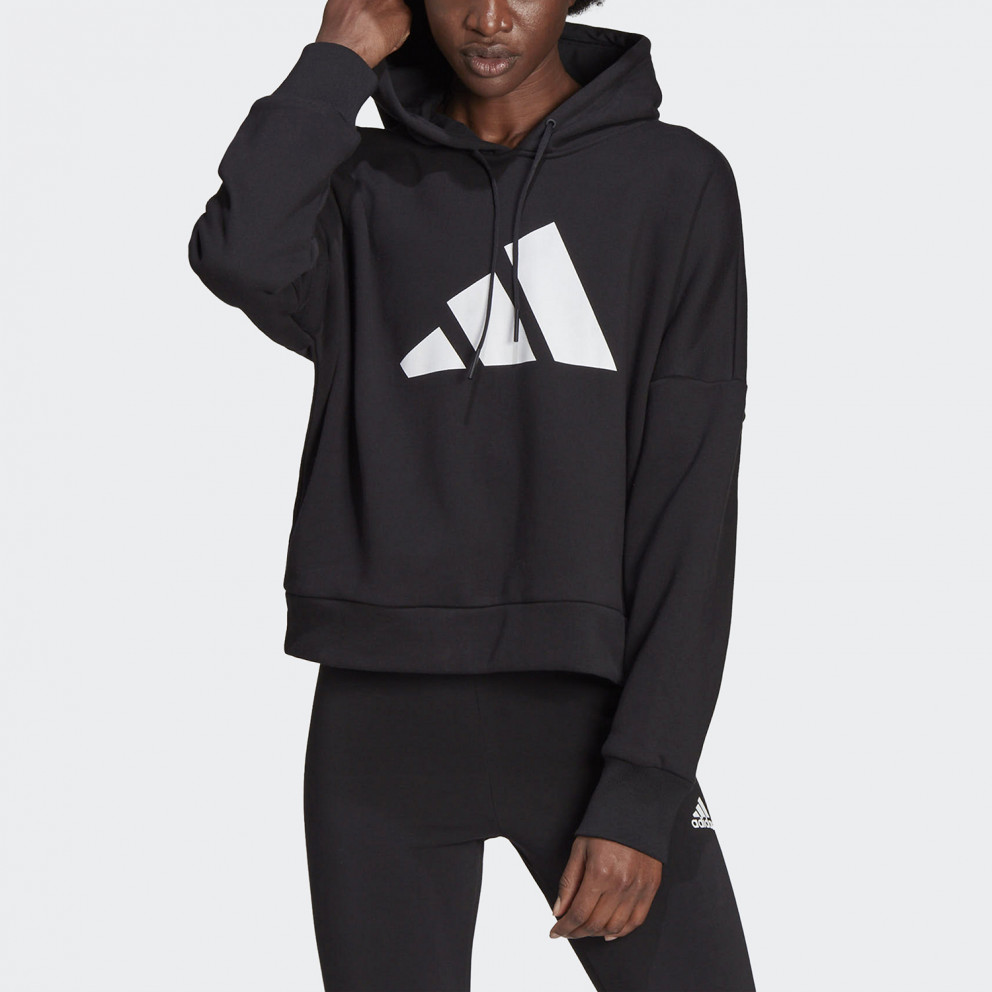 adidas Future Icon Γυναικεία Μπλούζα με Κουκούλα